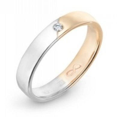 Обручальное кольцо R01-WED-00016-М12279 - Ювелирный салон Московский ювелирный завод